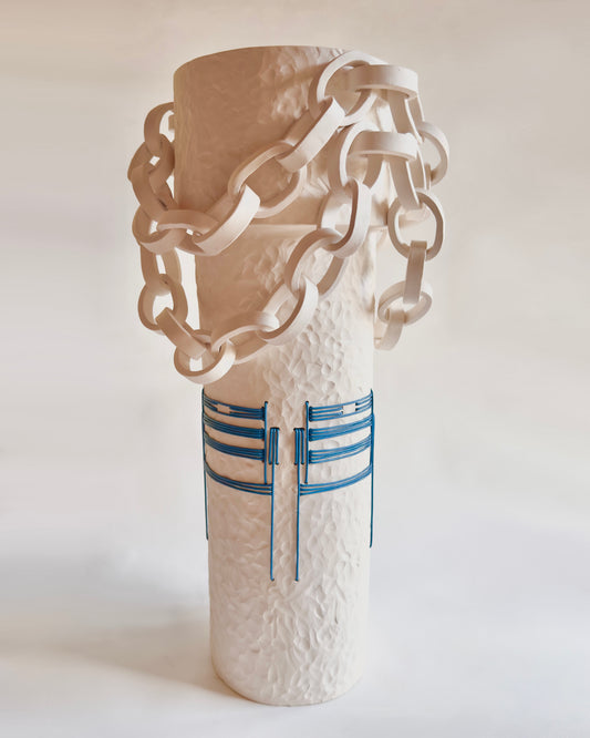 Vase  CHAISES BLEUES